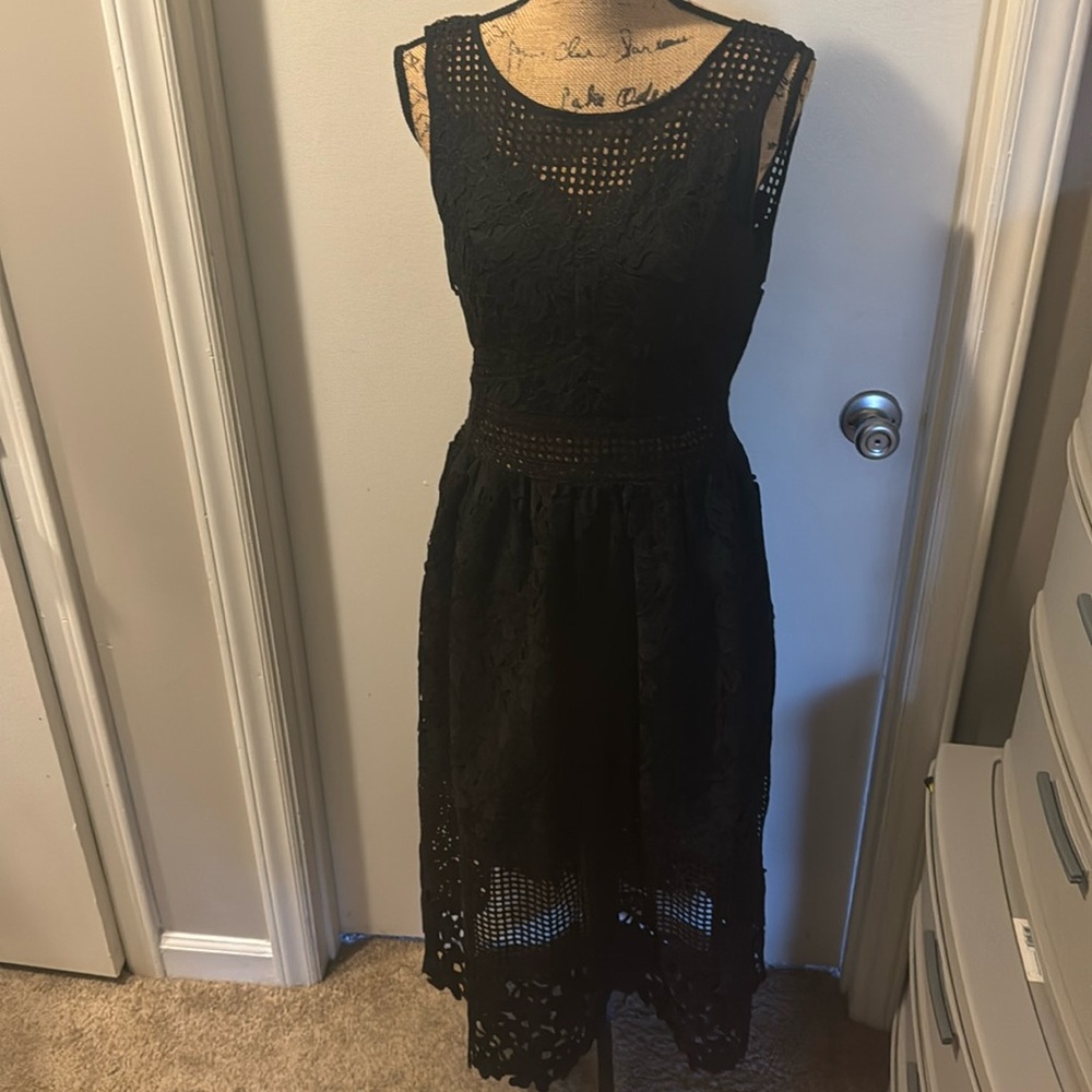 Miss Selfridge size 10 black dress